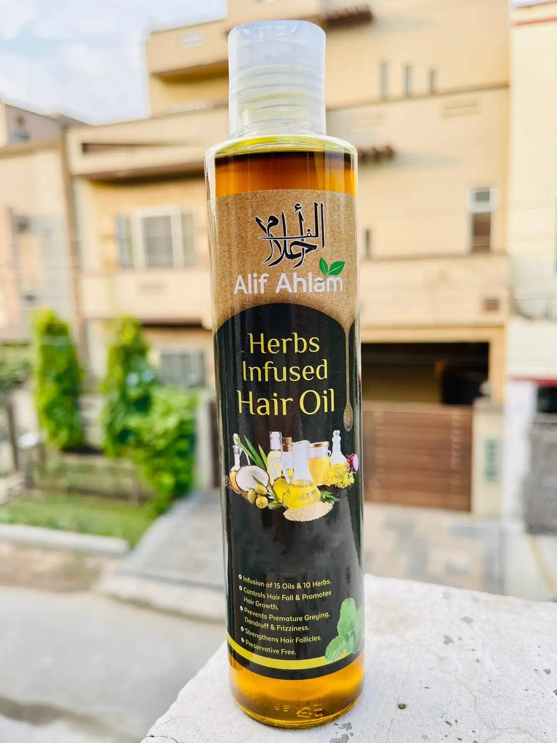 Alif Ahlam Herbs Infused Hair Oil